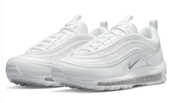 Nike Air Max 97 Triple White Sneakers | White Horizon