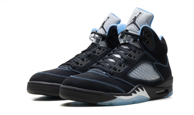 Air Jordan 5 'Black University Blue' (2026) | Dean's List | DD0587-008