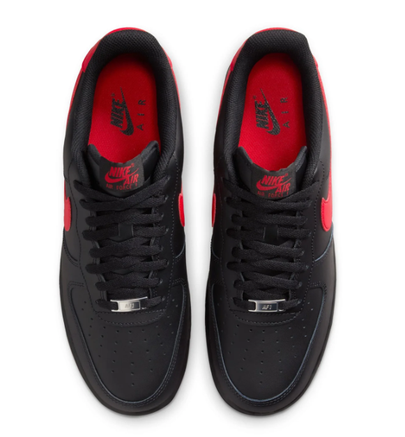 Nike Air Force 1 Low '07 'Bred' Men's Sneakers | Crimson Creed