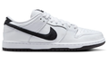 Nike SB Dunk Low Pro White/Black/White | Tonal Dialogue