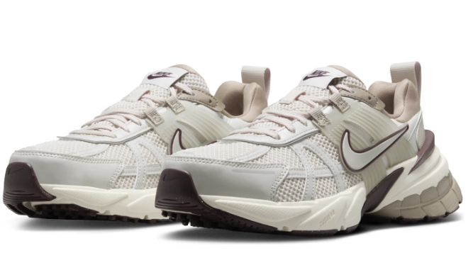Nike V2K Run Women's 'Light Greenish Brown Khaki Earth Light Bone' | Dune Almanac | FD0736-103