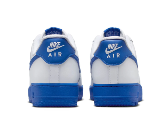 Nike Air Force 1 Low '07 'White/Game Royal' Men's Sneakers | Blue Chip Classic