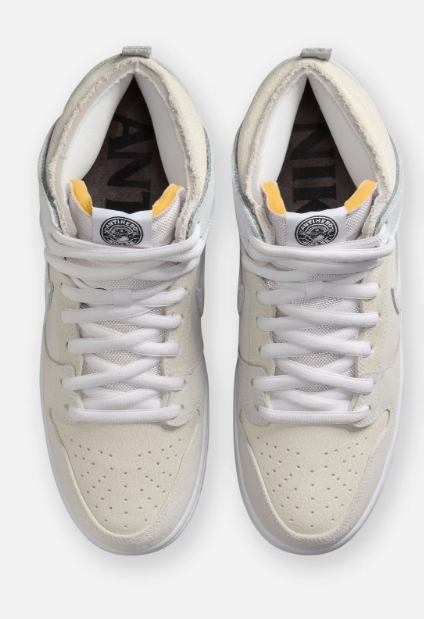 Nike SB x Anti-Hero Dunk High White/Black | Independent Outlook