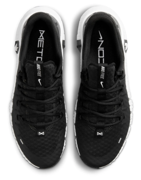 Nike Men's Free Metcon 5 Black/White | Monochrome Method