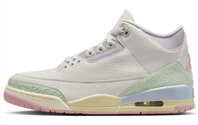 Air Jordan 3 Retro OG 'Spring Is In The Air' Sail Jade Aura | Jade Bloom