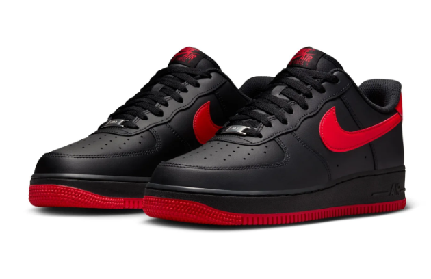 Nike Air Force 1 Low '07 'Bred' Men's Sneakers | Crimson Creed