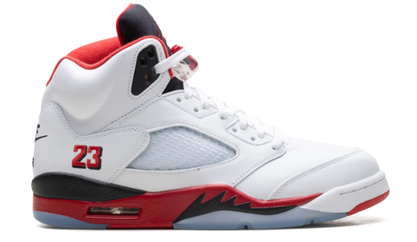 Air Jordan 5 'Fire Red Black Tongue' (2025) | Alarm Bells | HQ7978-101