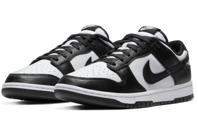Nike Dunk Low Panda Black/White Sneakers | Daily Duality