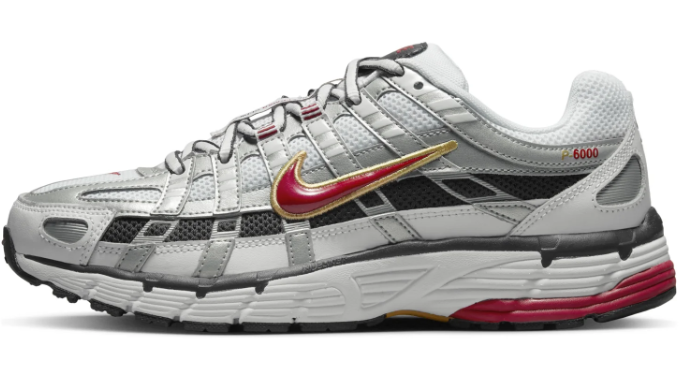 Nike P-6000 CNPT Women's 'Metallic Silver Red' | Scarlet Voltage | BV1021-101