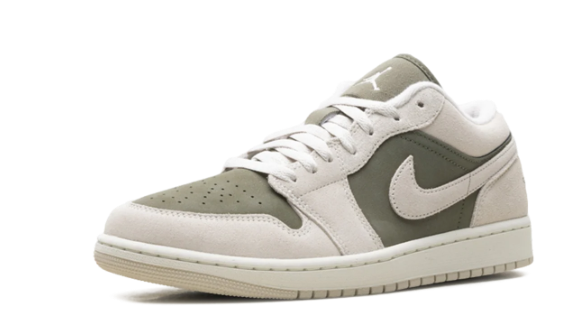 Air Jordan 1 Low SE 'Medium Olive Sail' | Olive Overture | HV4089-201