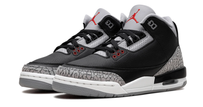 Air Jordan 3 GS 'Black Cement' | Blacktop Anthem | DM0967-010