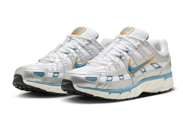 Nike P-6000 Metallic Silver Aegean Storm | Silver Current
