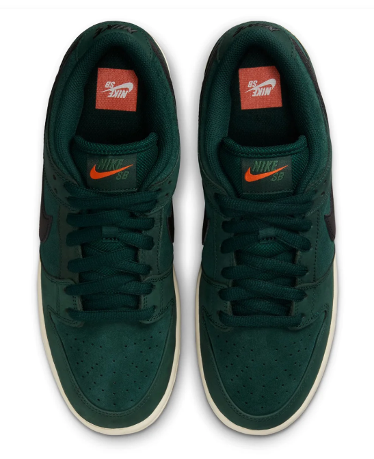 Nike SB Dunk Low Orange Label Deep Fir | Woodland Interval