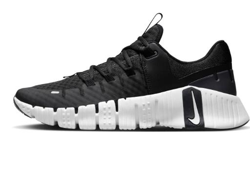 Nike Men's Free Metcon 5 Black/White | Monochrome Method