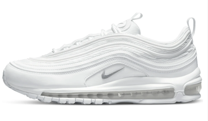 Nike Air Max 97 Triple White Sneakers | White Horizon