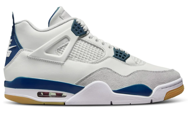 Nike SB x Air Jordan 4 'White Navy' | Blue Hour Junction