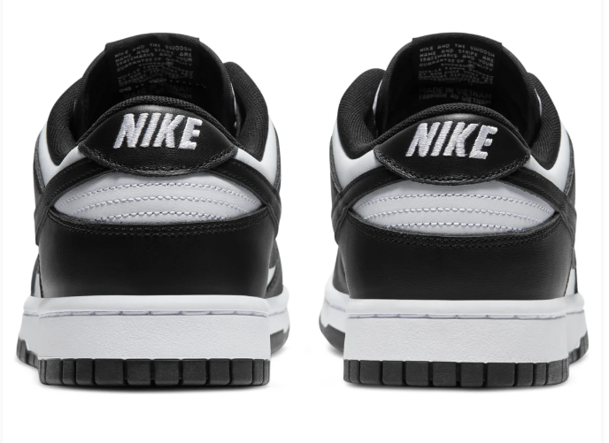 Nike Dunk Low Panda Black/White Sneakers | Daily Duality