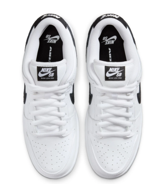Nike SB Dunk Low Pro White/Black/White | Tonal Dialogue