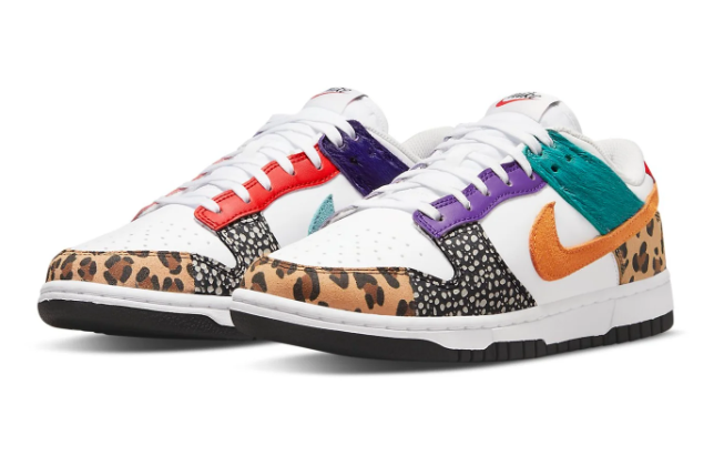 Nike Dunk Low SE Women's 'Safari Mix' | Wild Mosaic | DN3866-100