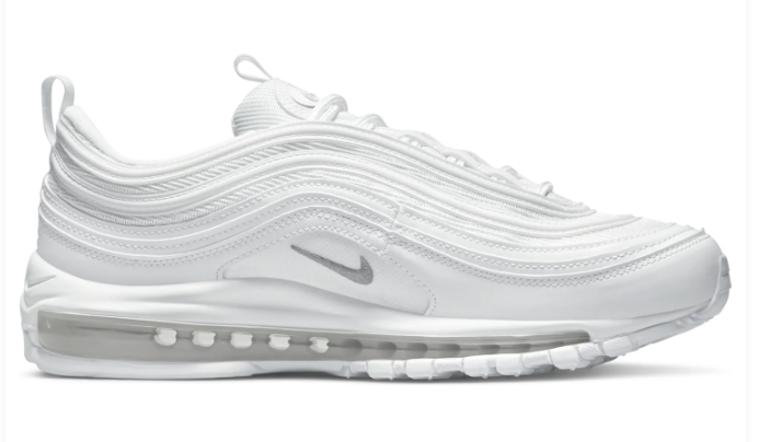 Nike Air Max 97 Triple White Sneakers | White Horizon