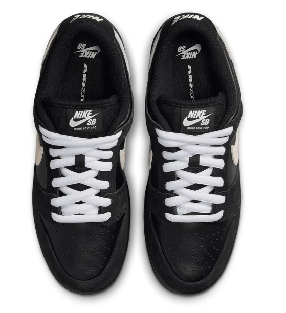 Nike SB Dunk Low Pro Black/White | Graphic Balance